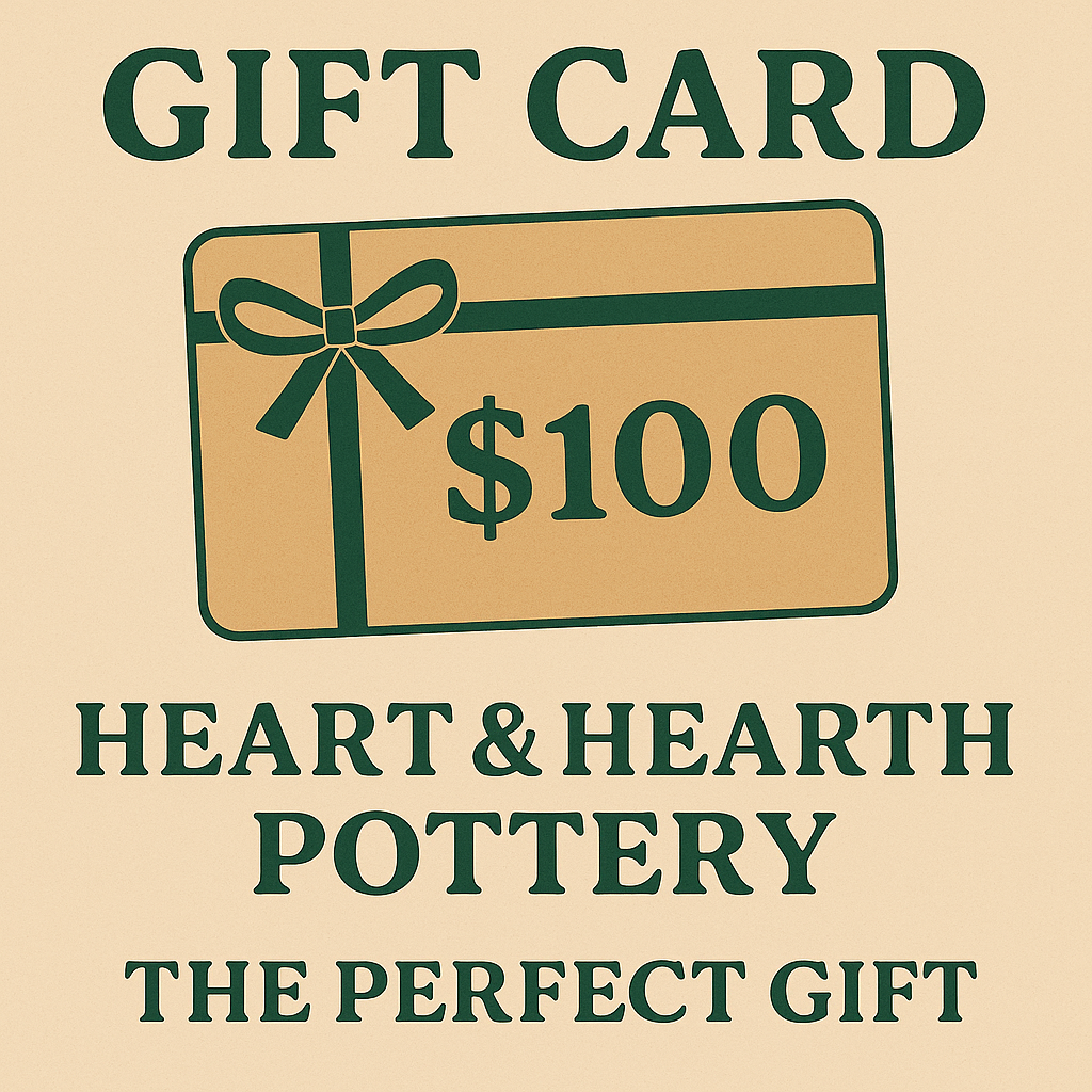 Heart & Hearth Pottery Gift Cards
