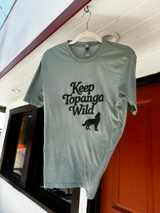 Keep Topanga Wild Coyote T Shirt